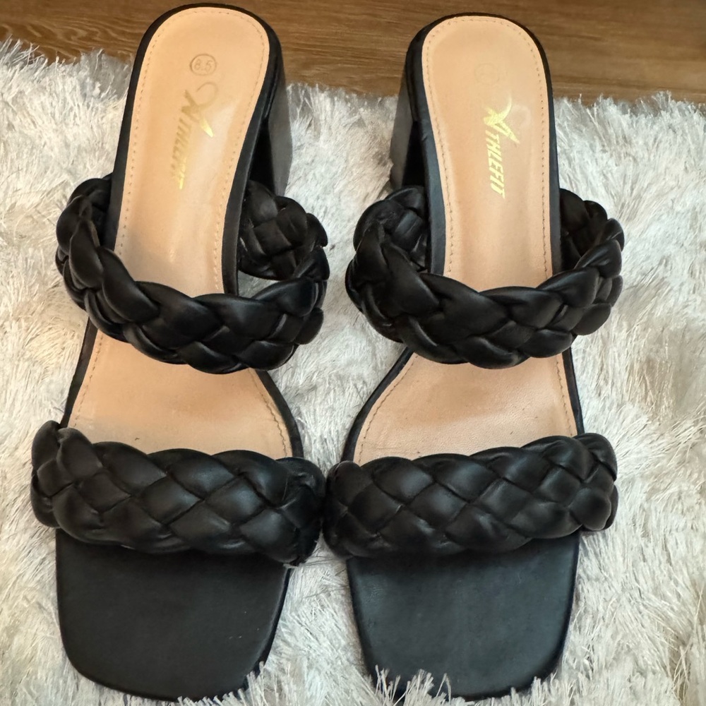 Black heels